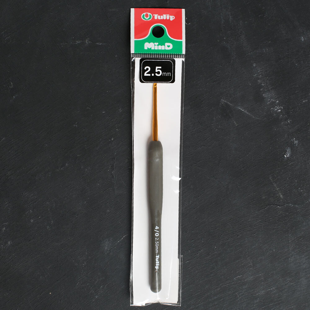 Tulip Etimo 2,5 mm 14 cm Kahverengi Yumuşak Saplı Yün Tığ - T15-400e